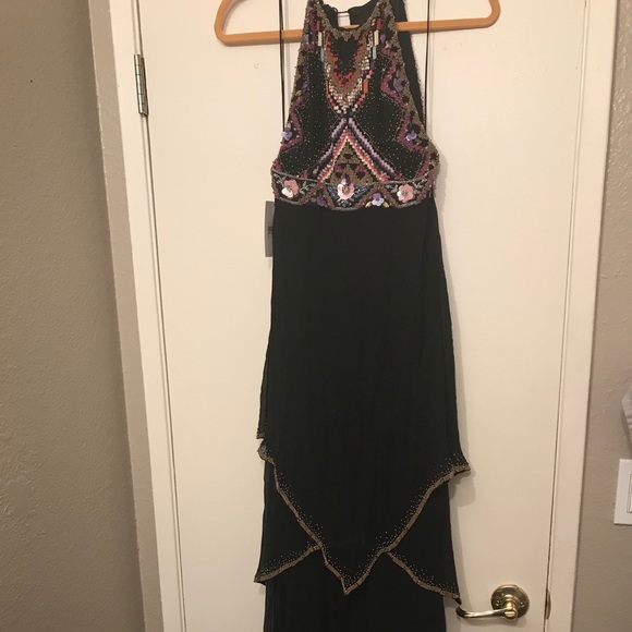 NWT 100% Silk MW Evening Gown (UK8/US4) - Picture 3 of 8